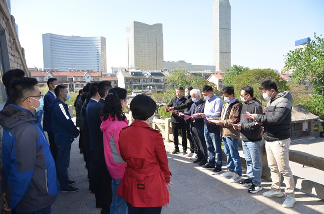 輕工供銷公司組織“尋訪百年光輝足跡、傳承紅色基因”活動(dòng)