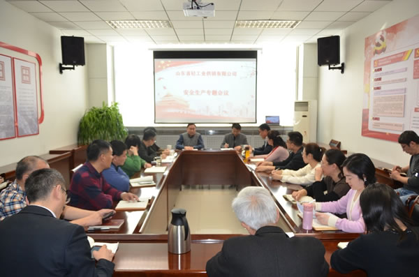 輕工供銷公司召開安全生產(chǎn)專題會議