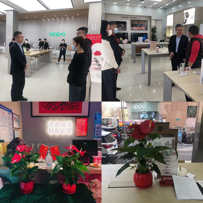 輕工供銷公司開展“播種綠色，贈(zèng)送綠植”活動(dòng)