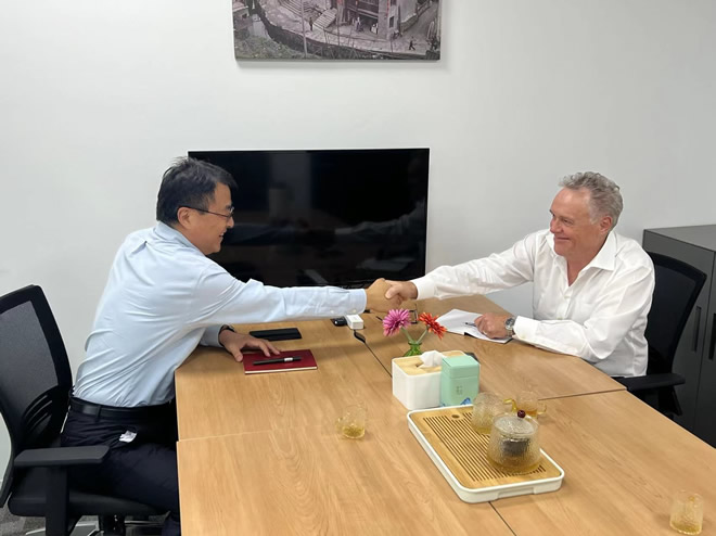 輕工供銷與新西蘭合作方交流洽談，共尋合作新機(jī)遇